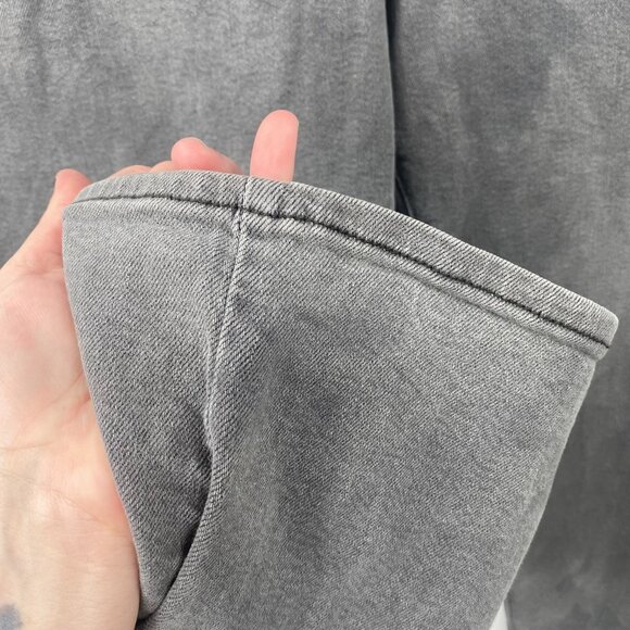 Levi's Ribcage Straight Ankle Jeans Women Size 22W Gray Denim Stretch Slim Capri - Picture 4 of 15